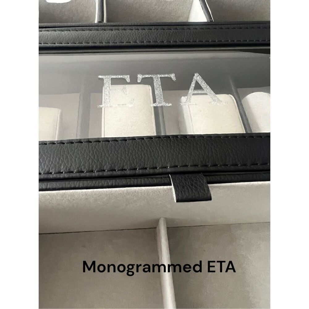 Personal Creations Leather Charging Valet - Picture 5 of 6